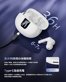 Amazon.co.jp: 【EUQQ 音質バランス重視 ANC+透明モード